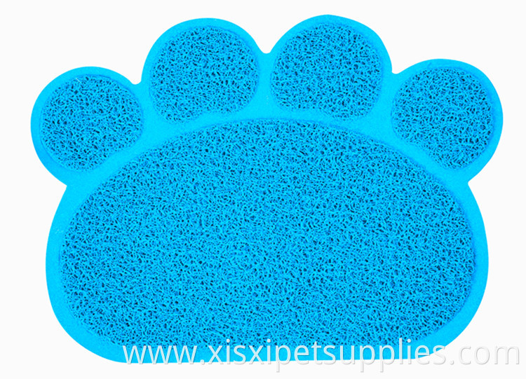 Pet Cool Mat In Summer Plastic Mat Paw Shaped Mat